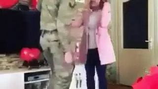 Askerimizin nişanlısı ile buluşması