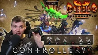 Diablo 2 Resurrected - How does it play on a controller?  Better than I would have thought...