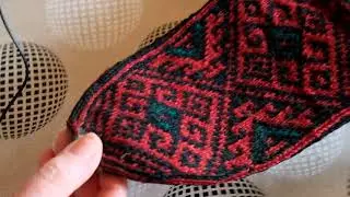 Socks from Eliabad, Zaqatala.