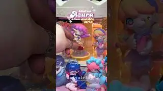 POPMART x AZURA #blindbox opening PART 2 💖💫 #popmart #blindboxopening #kawaii #azura