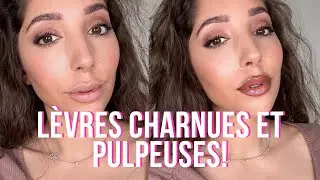 Comment grossir ses lèvres sans injections! Lèvres charnues et pulpeuses !