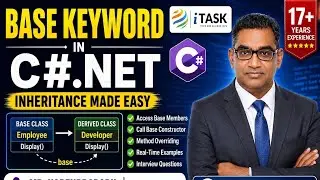 Base Class Constructor Calling in C#.NET | Inheritance Concepts By Mr. Narendrababu 
