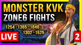 Monster KVK Zone6 Fights: #C11813 🔥🔥🔥 LIVE! 🔴 #1254 #1365 #1846 #1302 #1525 # 1945