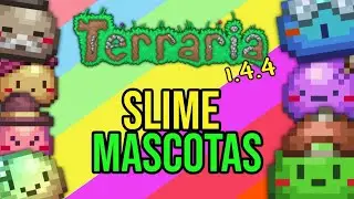 Terraria 1.4.4 Así puedes OBTENER a los 8 NUEVOS Slimes Mascota en Terraria