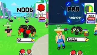 I got max prestige and INF POWER in Boxing Fighters Simulator ( noob to pro ) - roblox
