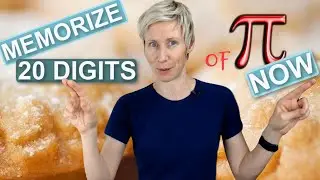 Memorize 20 digits of Pi NOW – learn numbers quickly