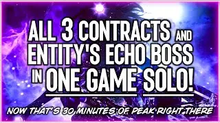 EXTREME MW3 Zombies CHALLENGE Solo Elder Rift Contracts and Echo's Entity Boss Fight