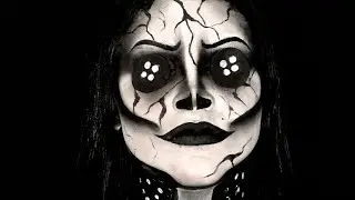 Tutorial Makeup Segunda Mãe de Coraline 🗝️🪡🧵