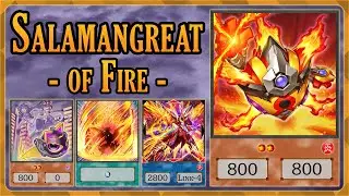 SALAMANGREAT (OF FIRE) Deck Showcase ft. Raging Phoenix | Yu-Gi-Oh! Master Duel