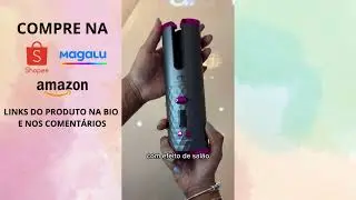 Aparelho Modelador De Fazer Cachos Sem Fio Automático Ondular Portátil