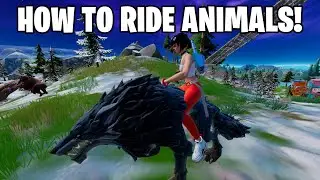 How to Ride Wolves and Boars in Fortnite Season 3 | Animal Riding Guide