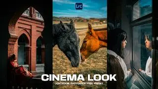 Cinema Look Lightroom Preset 🔥 Moody Film Look Tutorial (Free Download)