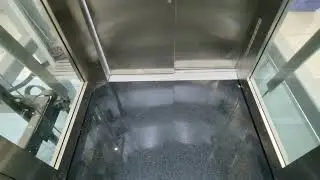 TERRIBLE! ArtLift (ArtSHIT) MRL traction elevator at PEPCO department store, Smederevo, Serbia
