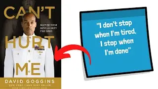 David Goggins - Can't Hurt Me | Animated Book Summary