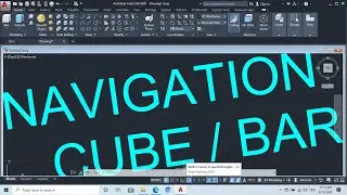 How recover the Navigation cube, 3d AutoCAD 2020.