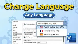 How to Change Language in Microsoft Microsoft Word (2026) — Quick & Easy