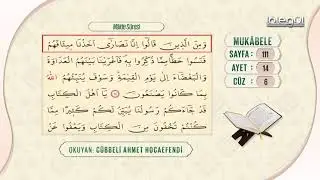 Maide suresi  1-23  / Cübbeli ahmet hoca