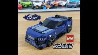 LEGO Speed Champions 76920 Ford Mustang Dark Horse Sportwagen / Speedbuild #fordmustang #sportwagen