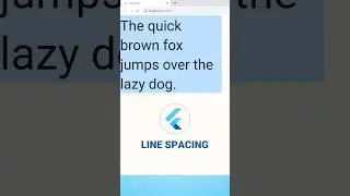 3 Ways To Adjust Line Spacing | Flutter Text Widget    