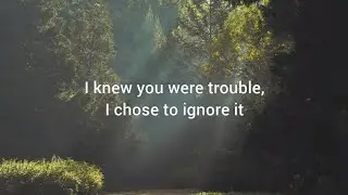 the way that we started (taylor) -  Elijah Woods (Lyrics)
