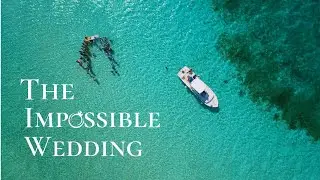 Bride married in the middle of the ocean! Cozumel Mexico | The Impossible Wedding