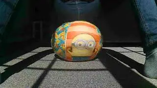 Beachball pop Minion