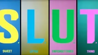 bea miller • S.L.U.T. • lyric video