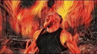 #brocklesner theme and entrance song mashup with graphic art animation @hsktube