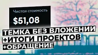 ТЕМКА БЕЗ ВЛОЖЕНИЙ + ИТОГИ ПРОЕКТОВ + ОБРАЩЕНИЕ