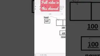 How to create a singly link list.