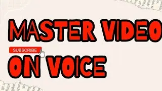 Master video on 