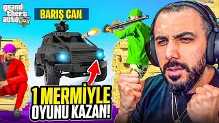 1 MERMİYLE OYUN KAZANMAK | EKİPLE GTA 5 PLAYLİST | Barış Can