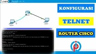 Konfigurasi Telnet di Router Cisco | Tutorial Cisco Packet Tracer