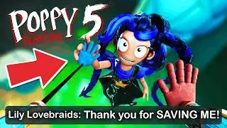 SAVE LILY LOVEBRAIDS & she BECOMES your FRIEND! (New Poppy Playtime Chapter 5 END)