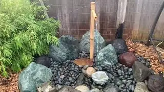 Bamboo Water Feature