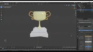 Модель кубка в Blender