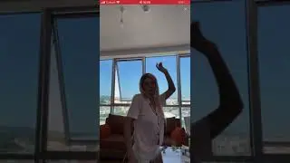 BİGO YAYININDA SOYUNDU