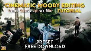 Cinematic Moody Lightroom preset Free download | Lightroom Mobile Tutorial | Lightroom DNG Download
