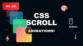 Modern CSS Scroll Animations | No JavaScript Needed