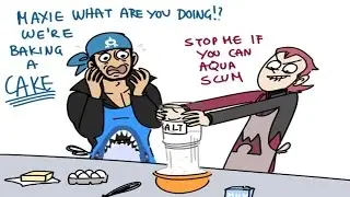 (Pokemon Comic Dub) - Maxie and Archie Bake A Cake