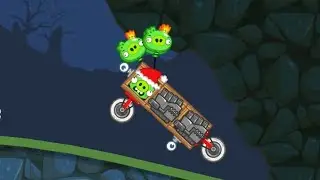 необычные постройки в bad piggies