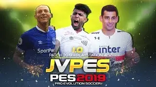 PES 2019 - OPTION FILE COMPLETO + BRASILEIRÃO 2018 (ATUALIZADO) #PS4 FÁCIL INSTALAÇÃO
