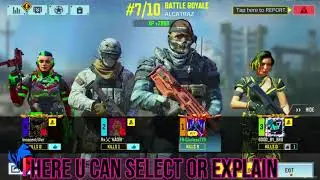 how to report a player in CALL OF DUTY MOBILE