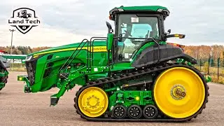 Гусеничный трактор John Deere 8RT модель 2020 года - Обзор и тест-драйв