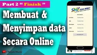 Sketchware | Created and Save Data Online, Part 2 Finish