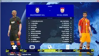 GS 2024🆚GS ALLSTAR 2023/2024 SEZONU TRANSFER YAMASI PES 2017
