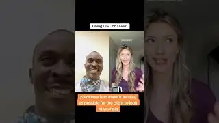 Attention UGC sellers on Fiverr