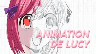 Elfen Lied - Speed Drawing and Animation