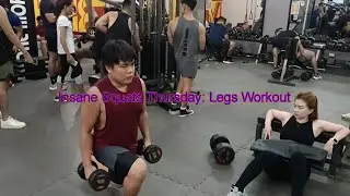 Insane Squats Thursday: Legs Workout | Gym Workout Vlog