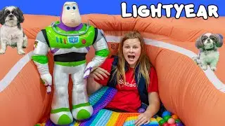 Assistant Buzz Lightyear Movie Mr Man Ball Pit Challenge